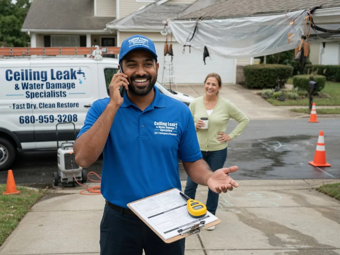 Ceiling Leak Cleanup Riddle, OR FAQs